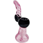 6" Two-Tone Donut Glass Bubbler - Image 2