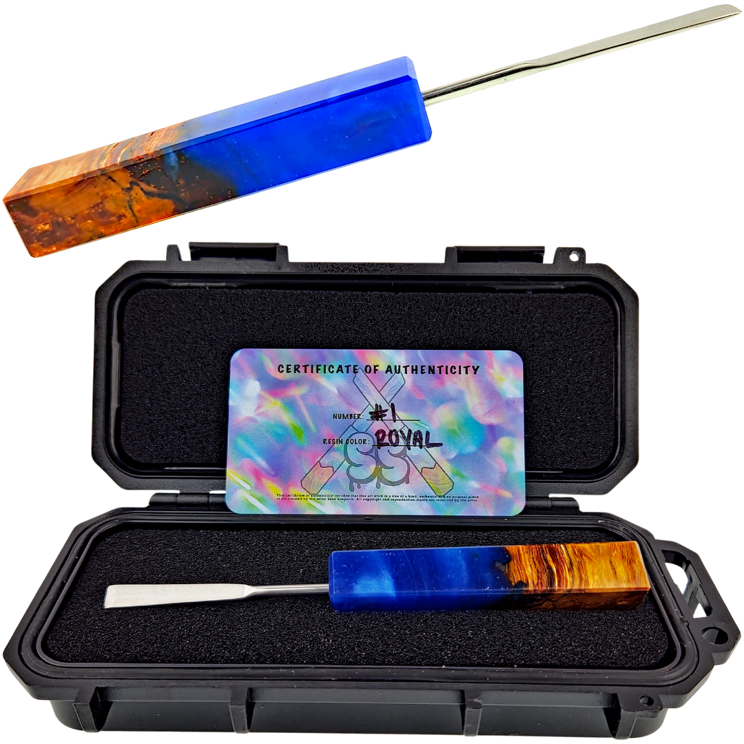 SESH SCEPTORS DAB TOOL KIT ROYAL SQUARE Display Square Sesh Sceptor Dab Tool - Royal - Image 1