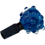 2" 14mm Color w/ Warts Flower Bowl - Image 3