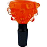 2" 14mm Color w/ Warts Flower Bowl - Image 4