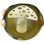 4" Element Mushroom Hand Pipe - Made in USA - Image 5