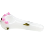 4" Glass Cat Paw Hand Pipe - Image 4