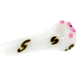 4" Glass Cat Paw Hand Pipe - Image 10