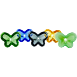 2" 14mm Color Butterfly Shaped Flower Bowl - Image 3