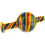 2" Dichro Spiral Bubble Carb Cap - Image 2