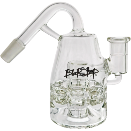5" 14 M 45° Black Sheep Large Clear Ratchet Ash Catcher