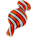 2" Color Spiral Bubble Carb Cap - Image 2
