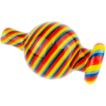 2" Color Spiral Bubble Carb Cap - Image 4