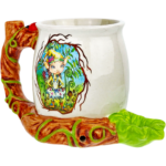 5" Linda Biggs Fairy Mug Hand Pipe - Image 10