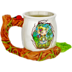 5" Linda Biggs Fairy Mug Hand Pipe - Image 4