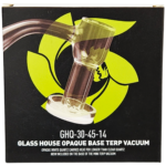 14 M 45° Glass House Opaque Base Terp Vacuum Banger (One Off) - Image 3