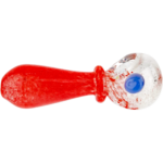 3.5" Two-Tone Confetti w/ Ring Glass Hand Pipe - Image 9