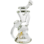 9" Monark Clear Floating Recycler Rig (one off) - Image 3
