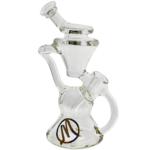 9" Monark Clear Floating Recycler Rig (one off) - Image 4