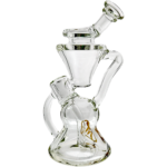 9" Monark Clear Floating Recycler Rig (one off) - Image 2