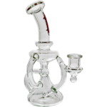 7" Monark Clear Single Uptake Recycler - Image 5