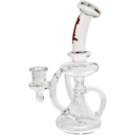 7" Monark Clear Single Uptake Recycler - Image 6