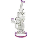 10" Monark Color Accent Dual Chamber Recycler - Image 2