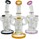 9.5" Monark Big Tube Double Uptake Recycler