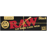 RAW Black Classic 1 ¼ Rolling Papers 24bx - Image 3