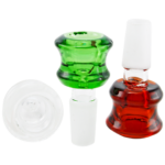 2" 14mm Color Hour Glass Flower Bowl - Image 7