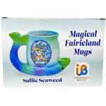 5" Linda Biggs Fairy Mermaid Mug Hand Pipe - Image 3