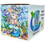 5" Linda Biggs Fairy Mermaid Mug Hand Pipe - Image 8