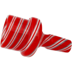 2.5" 14mm Color Spiral Maria Flower Bowl - Image 6