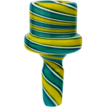 2.5" 14mm Color Spiral Maria Flower Bowl - Image 5