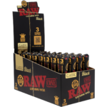 RAW Black 3pk King Size Pre-Roll Cones 32bx - Image 3