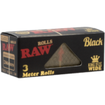 RAW Black Classic Rolls King Size Wide 12bx - Image 2
