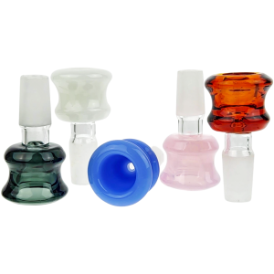 2" 14mm Color Hour Glass Flower Bowl