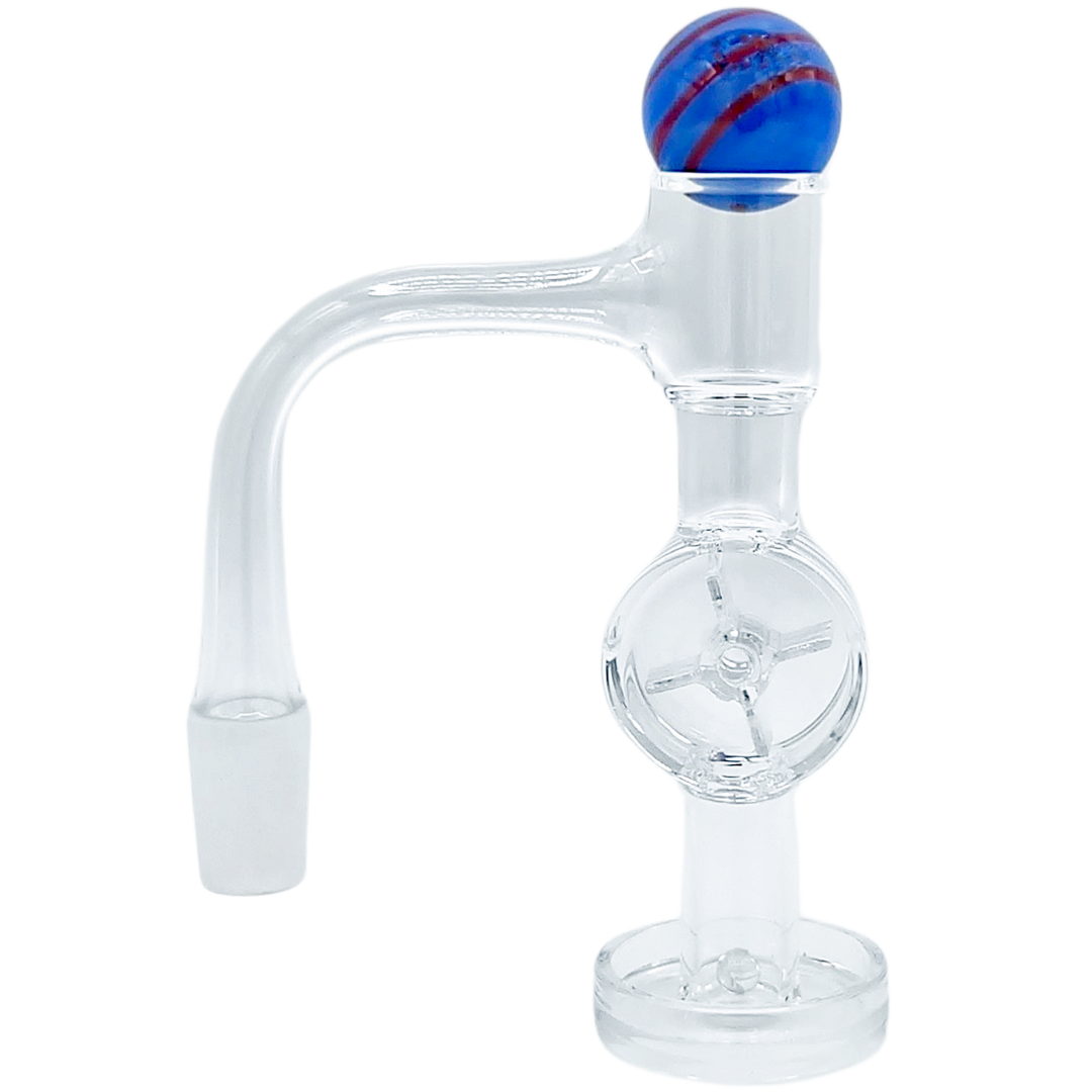 180MM TRIPLE SLIDE BANGER 14 M 90° Terp Wheel Banger - Image 1
