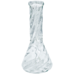 8” Clear Twisted Beaker - Image 4
