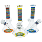 6.5" Decal Beaker w/ Facet Diamond (one off)