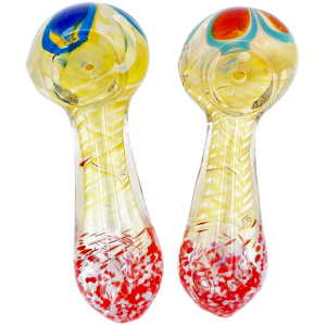 4" Fume Glass Hand Pipe
