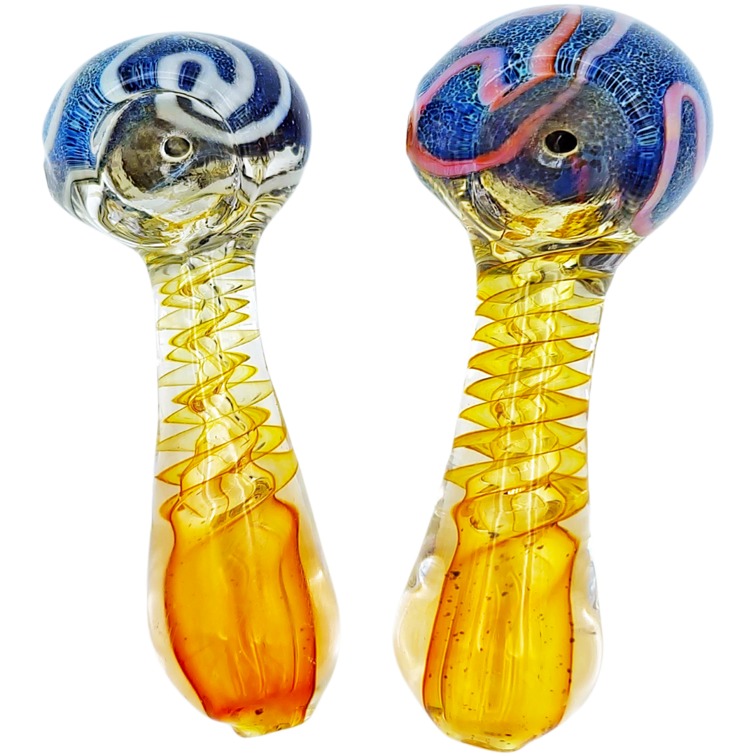 ' Pipes 3" Fume Glass Hand Pipe - Image 1