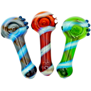 4.5" Glass Color Hand Pipe