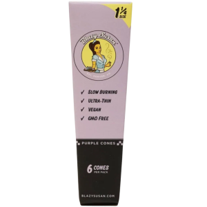 Blazy Susan Purple Cones - 1-1/4" 6 Pack Cones