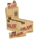 RAW Classic Connoisseur 1 ¼ Rolling Papers with Tips 24bx - Image 4