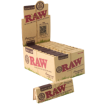 RAW Organic Connoisseur 1 ¼ Rolling Papers with Tips 24bx - Image 2