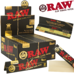 RAW Black Classic King Size Slim Rolling Papers