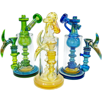 9.5" Color Fume Maria Drain Incycler