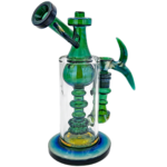 9.5" Color Fume Maria Drain Incycler - Image 2