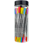 50 Pack of 4.5" Metal Dab Tools w/ Silicone Tips - Image 4