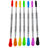 50 Pack of 4.5" Metal Dab Tools w/ Silicone Tips - Image 3