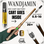 Wandjamin 510 Battery w/ LED Light & Slide to Hide Feature (650mAh) - Image 5
