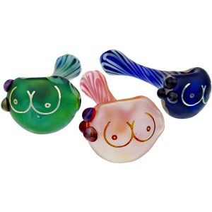 4" Element Boobs Hand Pipe - Made in USA