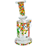 6" Rainbow Bee Decal Rig (one off) - Image 4