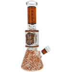 11" Tribal Decal Showerhead Mini Beaker - Image 3